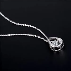 COLLBATH 1pc Necklaces J Necklace for Women Creative Necklace Clavicle Chain Necklace Chain Miss Simple - product information 1
