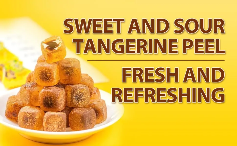 Tangerine Peel Candy 200g/bag 7.05oz/bag Sour sweet soft glutinous - ???-3