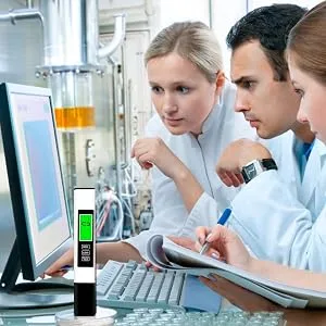 TDS Meter Digital Water Tester Water Quality Test Pen - Professional Drinking Water Testing Pen Multifunctional Digital Water Tester Yellow - High-definition Backlit Display