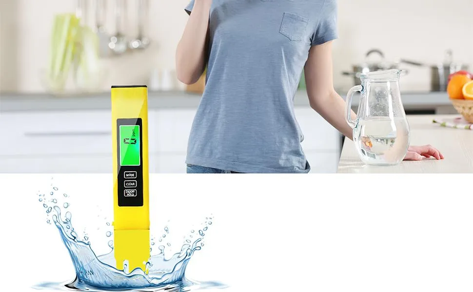 Water Quality Tester | Multifunctional Water Quality Tester - Professional Drinking Water Testing Pen Multifunctional Digital Water Tester Yellow - TDS Digital Water Tester