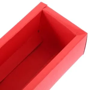 Gatuida 12pcs Essential Oil Packing Box Storage Bridesmaid Cardboard 13X5.2cm Red - product information 4
