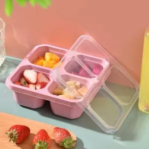 NAMOARLY 3pcs decor snack case sweet storage case nuts container packing box tasty make tea dried fruit - product information 5