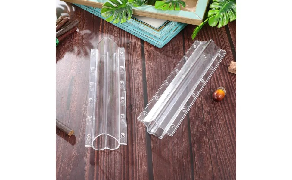 Parliky 4pcs Shaped Plastic Fruit Star Cucumber Shaper Vegetable Growing Tools Shape Machine - product information 2