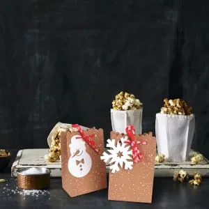 Gatuida 24pcs Christmas Pouch Party Prop Storage Wrapping Case Candy Bag Xmas 18.5X12X7CM As Shown - product information 3