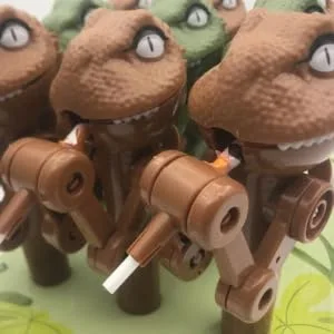 ORFOFE 2pcs Lollipop Machine Dinosaur Lollipops for Food Toy Mini Kid Toys Popular Candy Tool Toys Plastic - product information 4