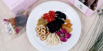 Ginger Candy Eight Flavor Tea 300g/ 10.58oz Herbal Tea Flower Fruit Tea Sugar Water Tea Brown Sugar  - ????