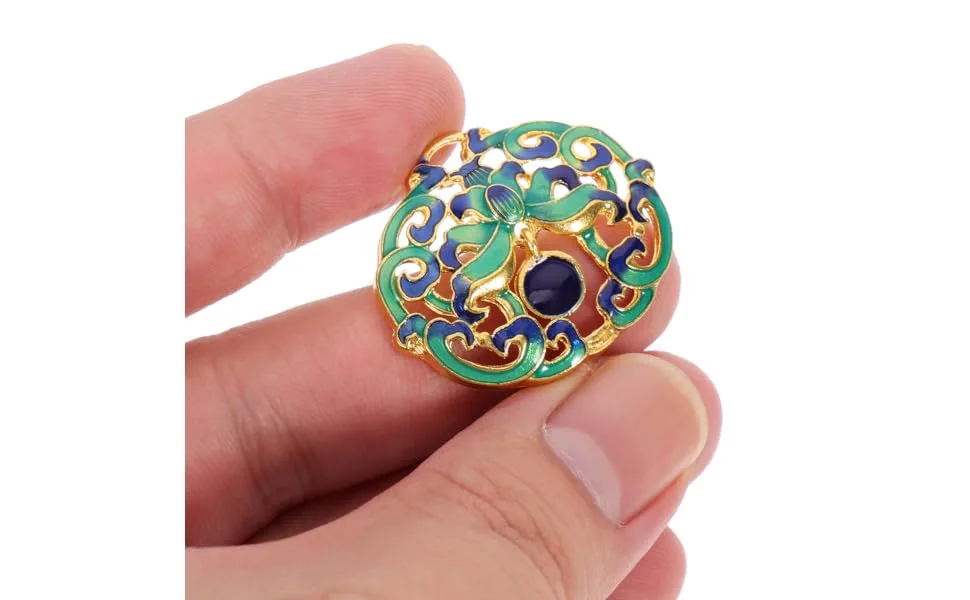 10pcs Peacock Enamel Pendant Phoenix Bird Pendant DIY Keychains Charms Traditional Pendants Ocean 3.3X2.8cm As Shown 1 - product information 2