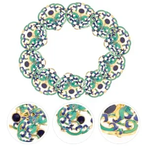 10pcs Peacock Enamel Pendant Phoenix Bird Pendant DIY Keychains Charms Traditional Pendants Ocean 3.3X2.8cm As Shown 1 - product information 5