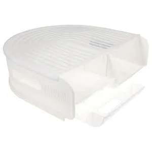 BUGUUYO Egg Carton Plastic Serving Tray Plastic Tray Egg Container for Convenient Egg Case Egg Tray Filling As Shown 31X30X9.5cm - product information 1