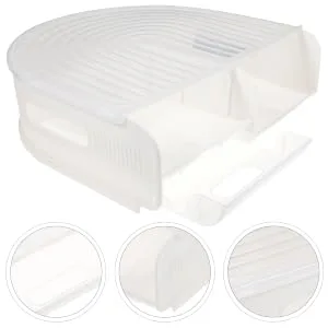 BUGUUYO Egg Carton Plastic Serving Tray Plastic Tray Egg Container for Convenient Egg Case Egg Tray Filling As Shown 31X30X9.5cm - product information 2