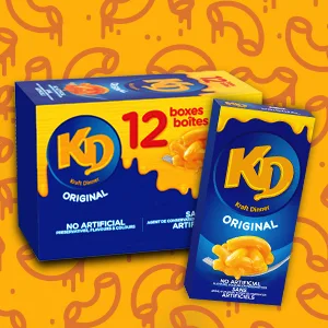 Kraft Dinner Simply 100% Whole Wheat Original Macaroni & Cheese 200g - KD, Original Kraft dinner, mac and cheese, macaroni and cheese, Cheesy snack, Kraft dinner