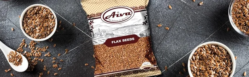 AIVA Flax Seeds 5 Pound - Aiva Flax Seeds