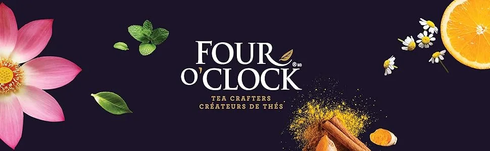 Four O'Clock Chai Green Tea Decaffeinated Organic Fairtrade Non-Gmo Kosher Gluten-Free 80 Teabags Decaf Chai Green tea - tea green organic herbal earl grey jasmine herbalist chai fairtrade stash natural matcha coffee