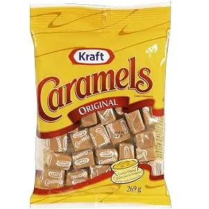 Kraft Caramels Individually Wrapped Candy 269 gr Bag - product information 1