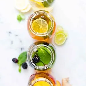 La Courtisane Herbal Tea Refreshing Mint Kosher Gluten-Free 250 Count 794g - cup tea pot kettle four oclock green white rooibos matcha mason jar iced tea