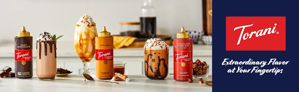 Torani Puremade Vanilla Flavour Syrup Pet (Plastic) Bottle 750ml 4 Pack - product information 1