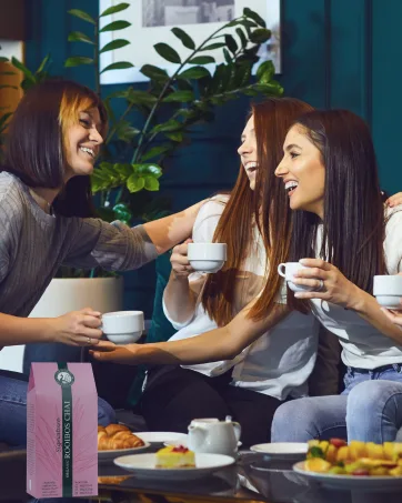 Organic Peppermint Herbal Tea - demographic tea party