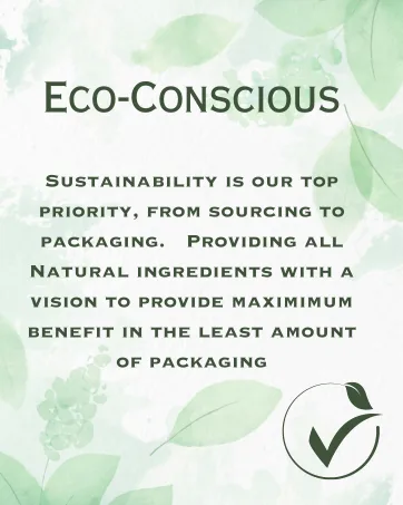 Organic Peppermint Herbal Tea - Eco conscious value card
