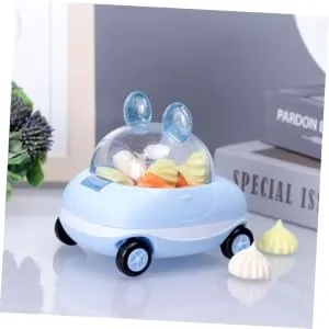 DEARMAMY Car 3pcs Candy Box Candy Case Toiletry Containers Candy Container Candies Cases Baby Car Delicate Automotive 1 - product information 24