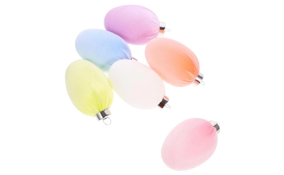 DEARMAMY 12pcs Easter Eggs Easter Hanging Door Ornament Easter Party Favor Egg Ornament Egg Shape Accessories - product information 23