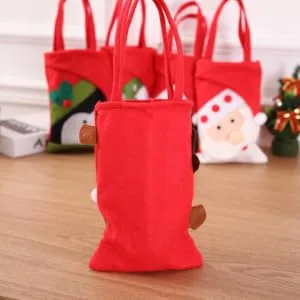 Anneome Ornament The Decor Straw Hats for Crafts Christmas Bags with Handles Tote Bag Candy - product information 5