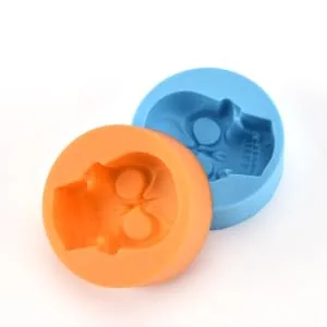 KICHOUSE Orange Baking Cake Pattern Food Skull Mini Grade Molds DIY Candy Silicone Jelly - product information 1