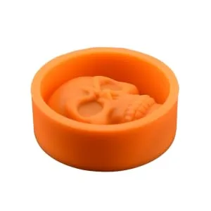 KICHOUSE Orange Baking Cake Pattern Food Skull Mini Grade Molds DIY Candy Silicone Jelly - product information 2