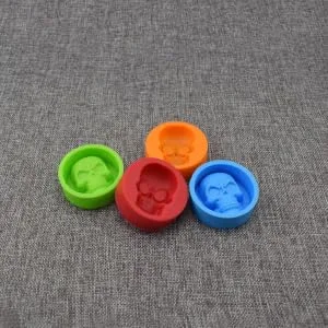 KICHOUSE Orange Baking Cake Pattern Food Skull Mini Grade Molds DIY Candy Silicone Jelly - product information 6