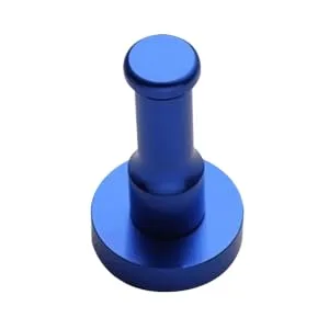 VILLFUL Black Coat Hooks Wall Mounted Hooks Bathroom Hand Towel Holder Clothes Hook Backpack Accessories medium Blue - product information 2