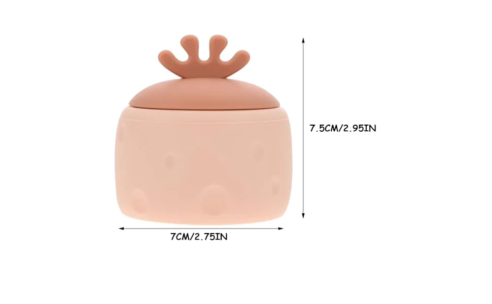COLLBATH 1pc Steamed Egg Mold Silicone Molds Microwave Egg Bread Cake Cartoon Steamed Egg Cup Food Baby Jelly - product information 4