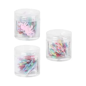 Anneome 1 Color Sequins Wedding Decor Epoxy Material Epoxy Stuffer Filler Sequins Flash Mermaid Colorful 2 3X3.3CM - product information 1