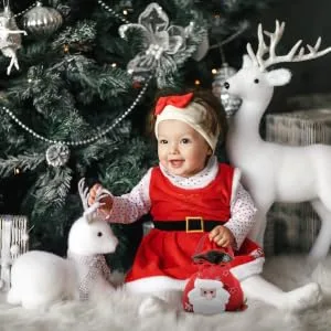 Anneome 1pc Christmas Bag Candy Chocolate Xmas Candy Pouch Practical Wrapping Bags 3d Cute Biscuit Bag - product information 2