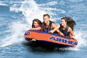 Airhead Slice, 1-3 Rider Towable Tube for Boating, Multiple Size Options Available - product information 7