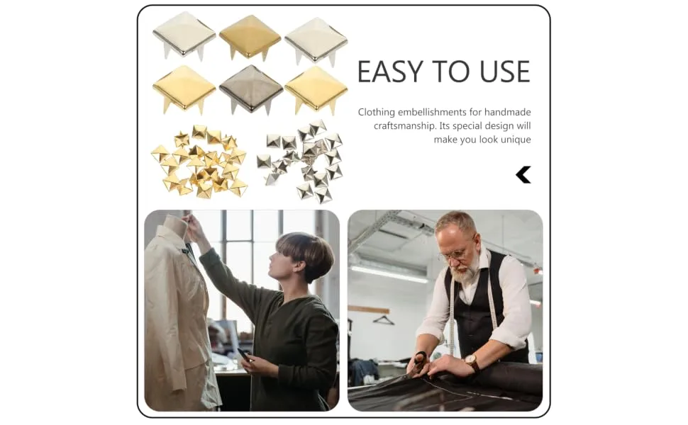 Anneome 80pcs Claws Brass Replaceable - product information 3