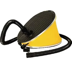 AIRHEAD Foot Pump Yellow/black, 54" long hose - product information 1