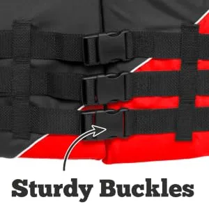 Airhead Adult General Purpose Life Vest | Multiple Colors Available Red Adult Universal - product information 4