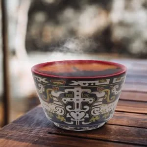 LABRIMP Tea House Accessory Ceramic Tea Cup Chinese Decor Glasses Tea Bowl Home Teacup Japan Single Cup Office As Shown 8X8X4.8CM - product information 4