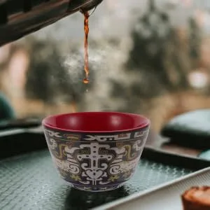 LABRIMP Tea House Accessory Ceramic Tea Cup Chinese Decor Glasses Tea Bowl Home Teacup Japan Single Cup Office As Shown 8X8X4.8CM - product information 6