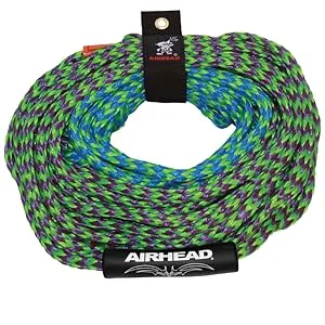 Airhead 2 Section Tow Rope for 1-4 Rider Towable Tubes, Multiple - AHTR-42