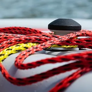 Airhead 2 Section Tow Rope for 1-4 Rider Towable Tubes, Multiple - High Quality and Durable