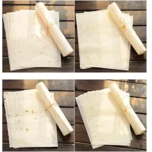 KONTONTY 40 Sheet Sumi Drawing Rice Sketch Books Stationary Natural Xuan China - product information 5