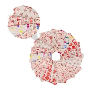 SEWOART 16pcs Candy Buggy Bag Candy Bags Christmas Drawstring Pouch Christmas Bag Drawstring Bag Cute - product information 2