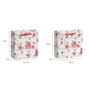 Anneome 10pcs Present Bags Candy+box Wrapping Bags Candy Packaging Christmas Bags Bag Packing Bag Small - product information 6