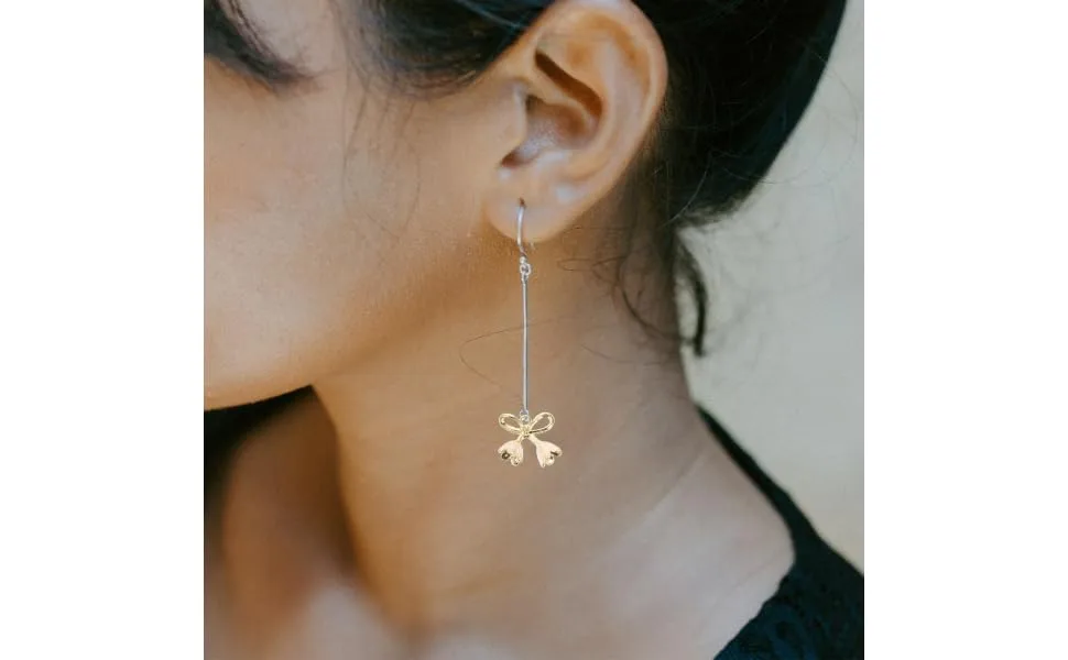 PLAFOPE 10pcs Flower Ornaments Crafts Flower Earrings Alloy White Accessories Self Made - product information 5