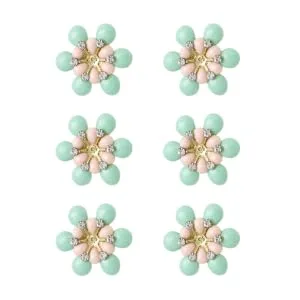 Anneome 6pcs Cell Phone Accessories Diy Headdress Accessory Crafting Supplies Manual - product information 1