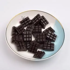 KOMBIUDA 30pcs Fake Sugar Props Doll House Chocolates Charm Miniature Round Noodles - product information 1