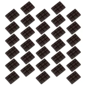 KOMBIUDA 30pcs Fake Sugar Props Doll House Chocolates Charm Miniature Round Noodles - product information 2