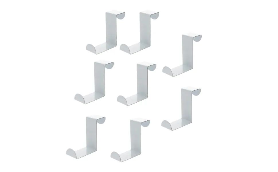 FELTECHELECTR 8pcs Nail Door Hook Household Stainless Steel Door Office - product information 4