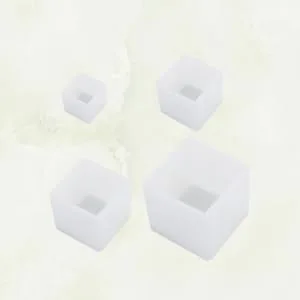 Anneome 4 Pcs Silicone Molds Diy Silicone Mold Resin Pendant Mold Resin Epoxy Mould Ornaments Crystal Epoxy - product information 3
