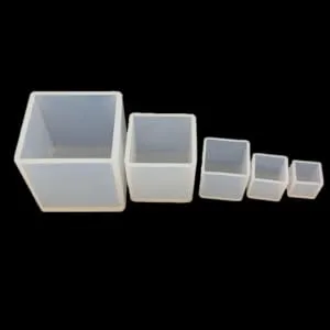 Anneome 4 Pcs Silicone Molds Diy Silicone Mold Resin Pendant Mold Resin Epoxy Mould Ornaments Crystal Epoxy - product information 5